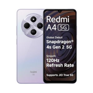 Redmi A4 5G (Sparkle Purple, 4GB RAM, 128GB Storage) | Global Debut SD 4s Gen 2